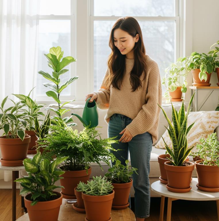 집에서 키우는 반려식물, 하루 5분만 관리해도 폭발적 성장