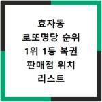 대전시 서구 노인일자리센터 신청 방법 지원 자격 급여 총정리